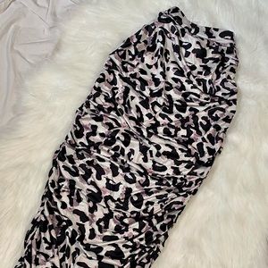 Leopard Print Skirt